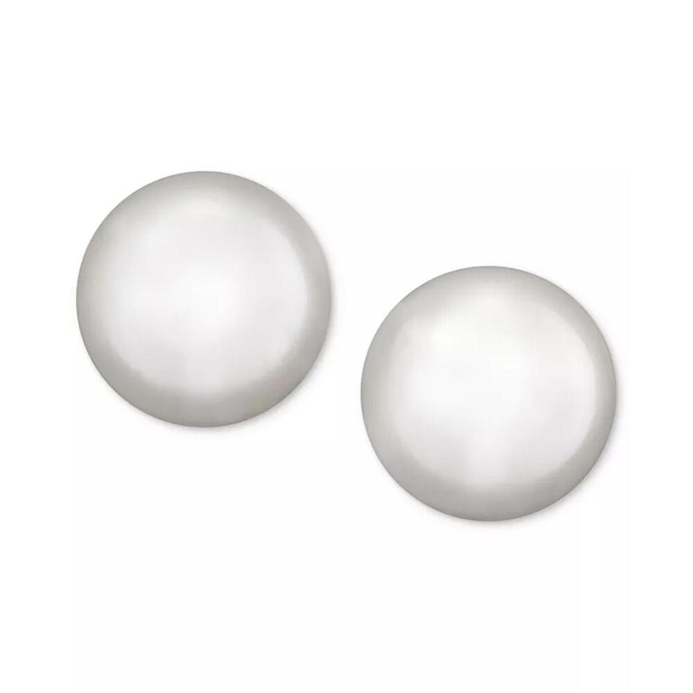 Pearl Earrings, 14k Gold Cultured Freshwater Pearl Stud Earrings (6-1/2mm)